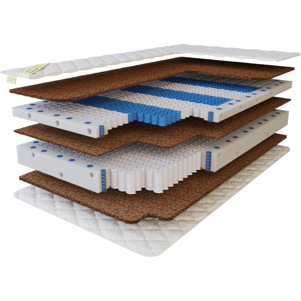 Матрас Grand cocos 625 v2. Слои