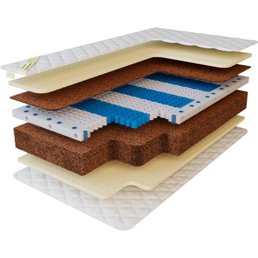 Матрас Comfort cocos hybrid v2. Слои