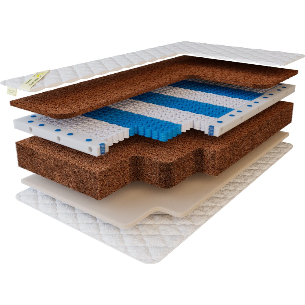 Матрас Practical cocos hybrid v2. Слои